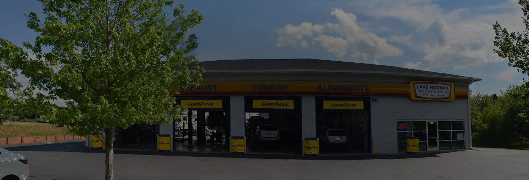 Lake Norman Tire & Auto Center storefront building