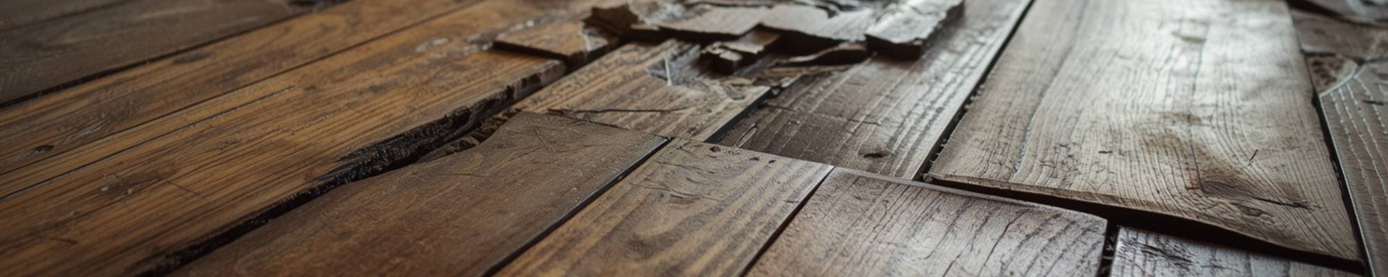Wood flooring installation showing variety of styles