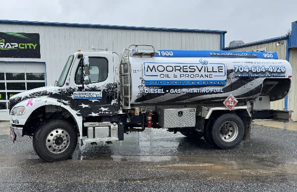 Mooresville Oil & Propane delivery truck
