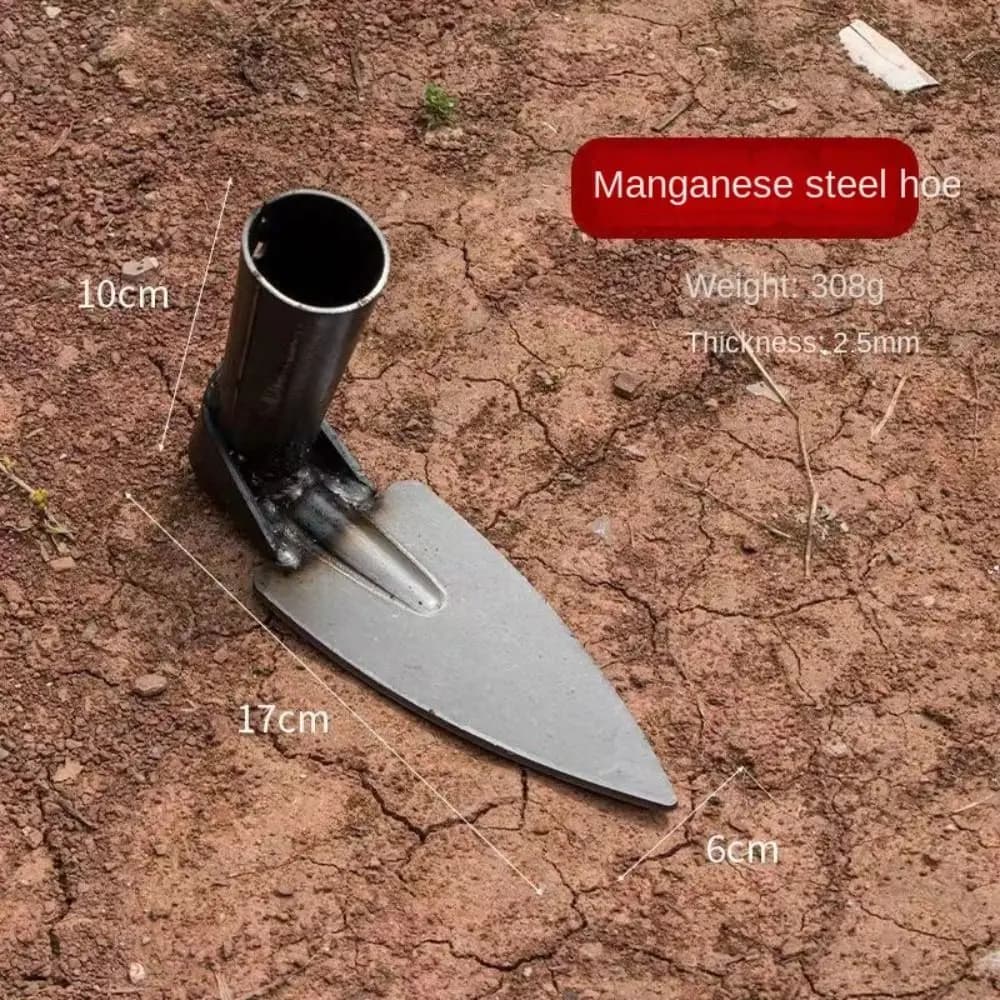 Manganese steel hoe garden tool product
