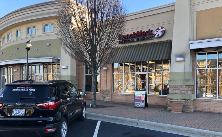BenchMark Physical Therapy storefront and exterior