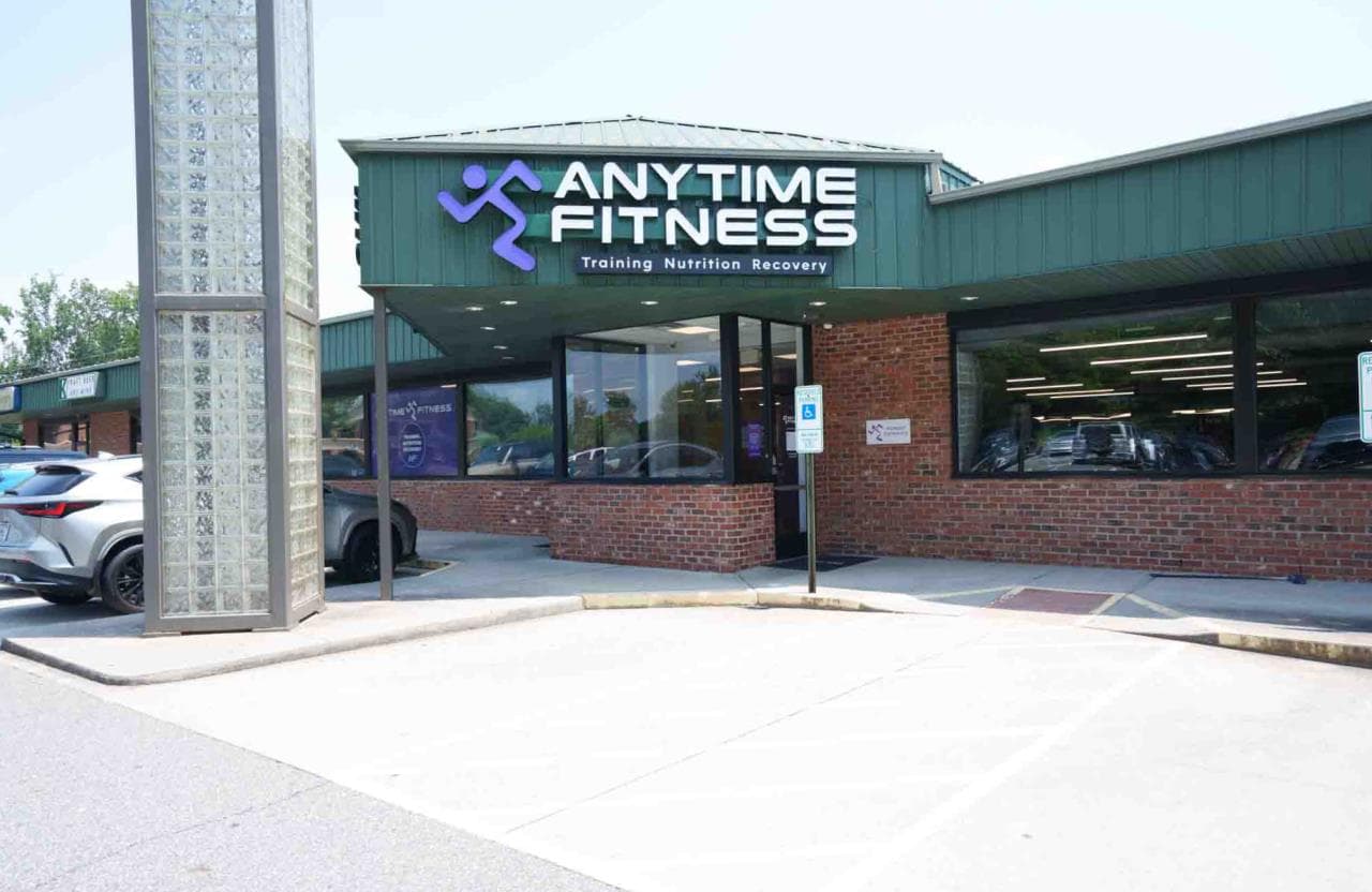 Anytime Fitness storefront exterior building